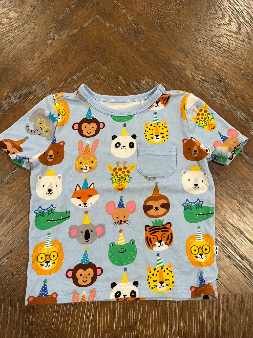 LITTLE SLEEPIES Birthday Animals T-Shirt